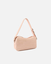 Borsa bauletto a tracolla media in pelle stampa coccodrillo - | Pinko