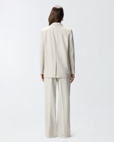 Fließender Blazer mit Schlitz am Rücken - | Pinko