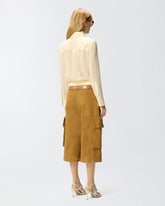 Camicia semitrasparente con dettagli metallici - | Pinko