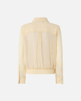 Camicia semitrasparente con dettagli metallici - | Pinko