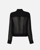 Camicia semitrasparente con dettagli metallici - | Pinko