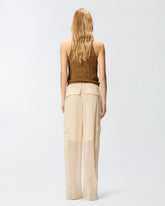Pantaloni leggeri con tasche cargo - | Pinko