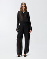 Pantalon léger à poches cargo - | Pinko