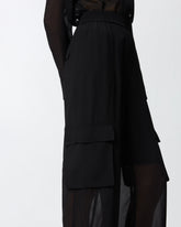 Pantalon léger à poches cargo - | Pinko