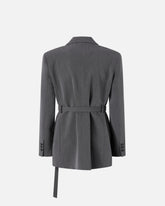 Chaqueta sin botones con tira - | Pinko