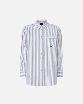 Striped cotton shirt - | Pinko