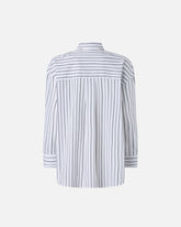 Chemise en coton à rayures - | Pinko