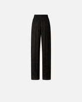 Floral jacquard trousers - | Pinko