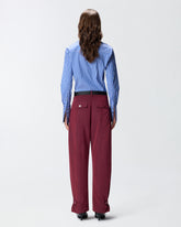 Hose im Loose Fit mit Gürtel - | Pinko