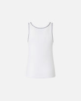 Ριμπ φανελάκι με κέντημα Love Birds - | Pinko