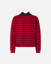 Maglia a righe con foulard - | Pinko