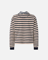 Maglia a righe con foulard - | Pinko