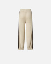 Openwork trousers with contrasting bands - | Pinko
