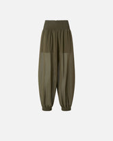 Pantalon ballon semi-transparent - | Pinko