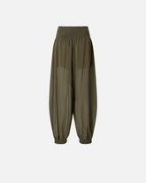 Pantalon ballon semi-transparent - | Pinko