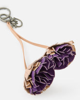 Keyring charm with flowers - | Pinko