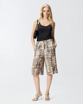 Bermuda con stampa snake - | Pinko