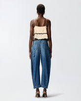 Top mit Einsätzen aus Spitze - | Pinko