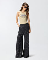 Vest top with vintage lettering - | Pinko