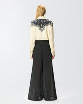 Chemise à imprimé étoiles placée - | Pinko