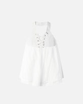 Top leggero con lacci e dettagli texani - | Pinko