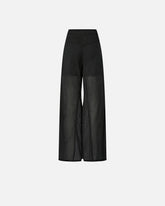 Pantaloni leggeri con lacci e dettagli texani - | Pinko