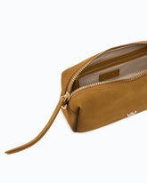 Borsa bauletto a tracolla mini in suede effetto spray - | Pinko