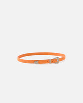 Cintura in pelle stampa coccodrillo con fibbia texana 1,7 cm - | Pinko