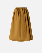 Falda midi con abertura y hebilla texana - | Pinko