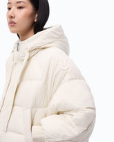 Blouson oversize à capuche - Jaune | Pinko