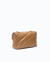 Bolso bandolera mediano Love Bag Puff de napa acolchada con hebilla tipo joya - | Pinko