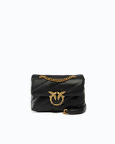 Bolso bandolera Mini Love Bag Puff de napa acolchada con hebilla tipo joya - | Pinko