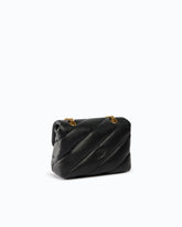 Bolso bandolera Mini Love Bag Puff de napa acolchada con hebilla tipo joya - | Pinko