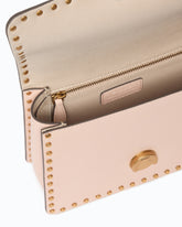 Handtasche Mini Love Bag One Top Handle Light aus Leder mit Mini-Nieten - Rosa | Pinko