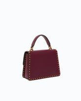 Bolso de mano Mini Love Bag One Top Handle Light de piel con minitachuelas - | Pinko