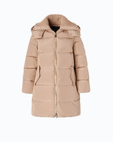 Piumino in tela tecnica idrorepellente - Beige | Pinko