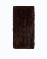 Faux fur maxi scarf - | Pinko