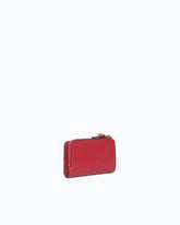 Mini-portefeuille en cuir avec gland - | Pinko