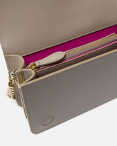 Kleine Umhängetasche Love Bag Click aus Leder mit gravierter Schnalle PINKO Galleria - | Pinko