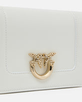 Kleine Umhängetasche Love Bag Click aus Leder mit gravierter Schnalle PINKO Galleria - | Pinko
