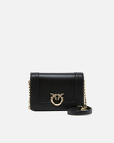 Bolso bandolera pequeño Love Bag Click de piel con hebilla tallada PINKO Galleria - | Pinko