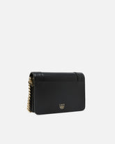 Bolso bandolera pequeño Love Bag Click de piel con hebilla tallada PINKO Galleria - | Pinko