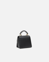 PINKO Galleria Micro Love Bag One Top Handle handbag in leather with jewel buckle - | Pinko