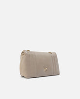 Mittelgroße Umhängetasche Love Bag Puff aus gestepptem Nappaleder mit facettierter Schnalle PINKO Galleria - | Pinko