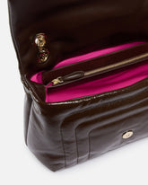 Bolso bandolera mediano Love Bag Puff de piel acolchada con hebilla tallada PINKO Galleria - | Pinko
