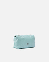 PINKO Galleria Love Bag Puff small crossbody bag in quilted leather with engraved buckle - | Pinko