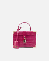 PINKO Galleria small crossbody vanity bag in crocodile-print leather - | Pinko