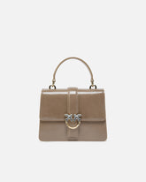 Borsa a mano piccola Love Bag Top Handle Light in pelle con fibbia gioiello PINKO Galleria - | Pinko