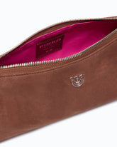 Borsa a spalla Mini Cylinder Bag in suede PINKO Galleria - | Pinko