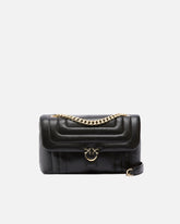 Bolso bandolera mediano Love Bag Puff de napa acolchada con hebilla tipo joya PINKO Galleria - | Pinko